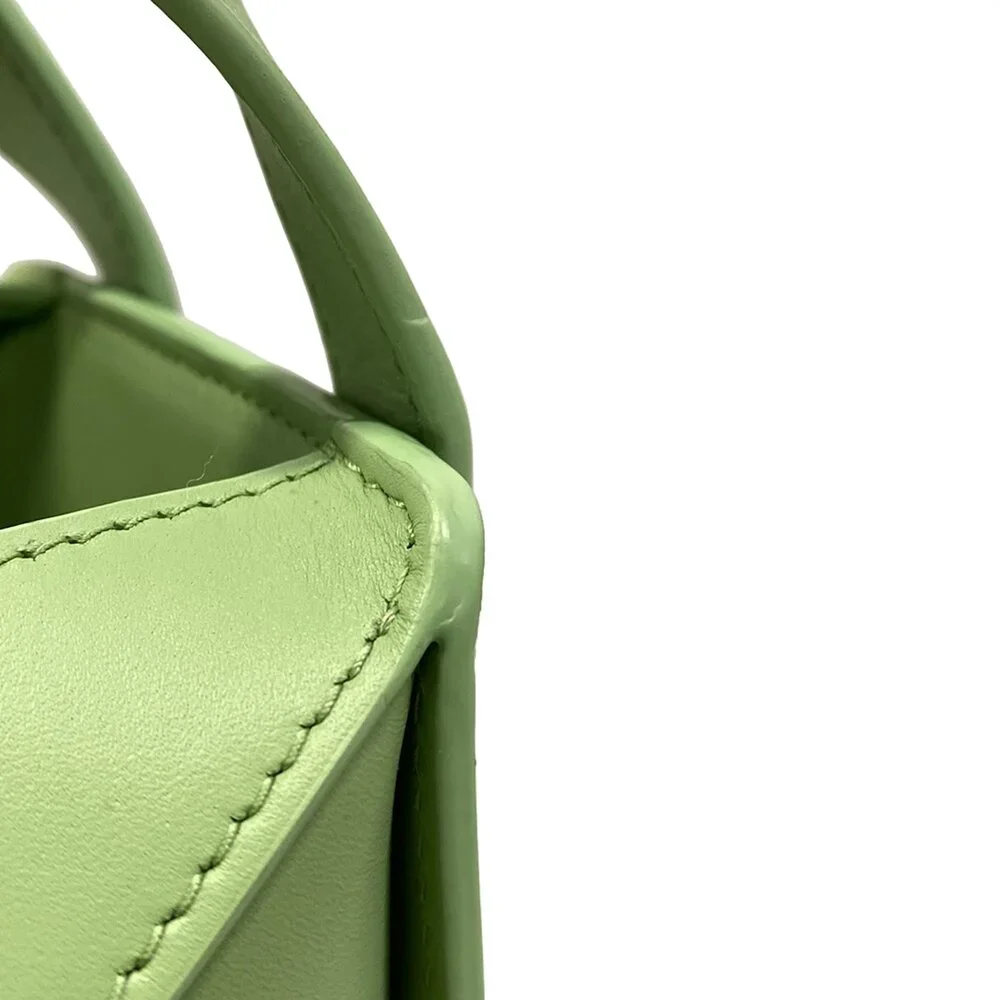 Loewe Hammock Compact Handbag A538H13X07 Lime Green Glaze (Light Green)